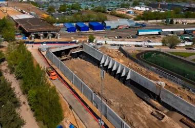 Новый путепровод на северо-востоке Москвы разгрузит Алтуфьевское шоссе