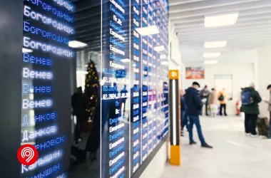 Теперь все табло на московских автовокзалах показывают информацию онлайн