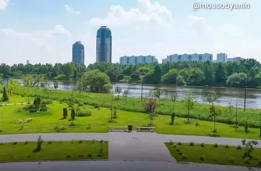 Завершен основной этап благоустройства набережной на месте Тушинского аэродрома